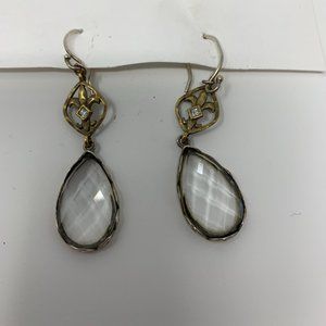 Silpada Sterling Silver and Brass Earrings-Like Ne